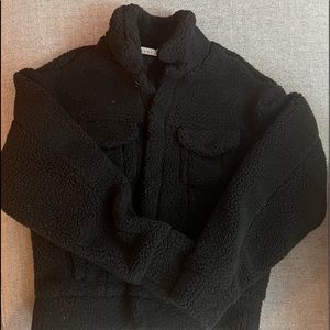 MNML Teddy Bear coat | Black | M